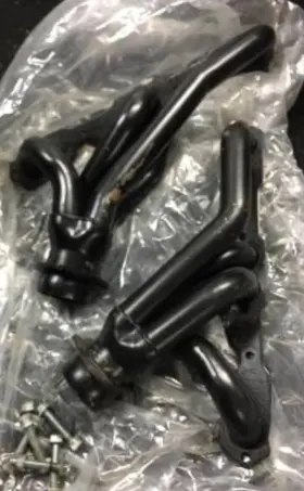 39490 Hedman Shorty Headers Uncoated