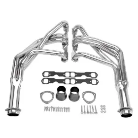 66003 Hedman Hedders - Standard Duty Mild Steel Htc Polished Silver