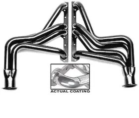 66441 Hedman Standard Duty Htc Coated Full-length Headers 1984-86 Chevy Corvette
