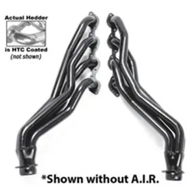 66451 Hedman Standard Duty Htc Coated Full-length Headers 1988-95 Gm C2500/c3500
