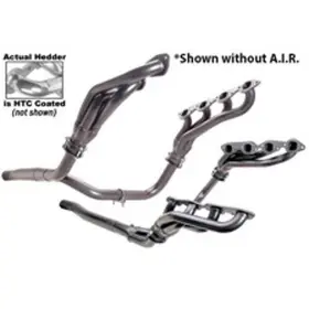 66571 Hedman Standard Duty Htc Coated Shorty Headers 1988-95 Gm C2500/c3500/subu