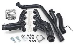 89516 Hedman Standard Duty Htc Coated Shorty Headers 1988-97 Ford F-250/f-350 7