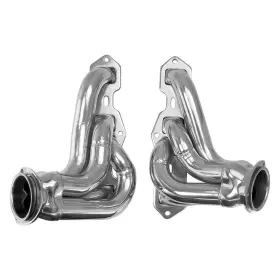 58166 Hedman Hedders - Block Hugger Mild Steel Htc Polished Silver