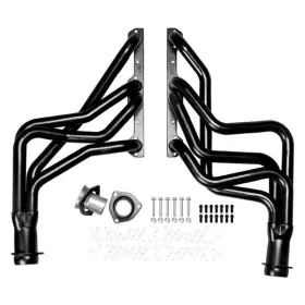 63278 Hedman Hedders - Elite Ultra-duty Street Mild Steel Black Maxx Satin