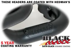 283-400 Hedman Hedders 63601 Sb. Shortie Smog Back Maxx For 67-81 Camaro