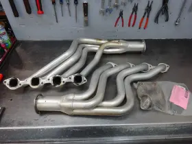 68196 Hedman Hedders Silver Long Tube Headers Bbc 64-77 Chevelle 67-69 Camaro