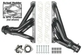 68476 Hedman Hedders - Standard Duty Mild Steel Htc Polished Silver