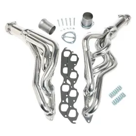 68666 Hedman Hedders - Standard Duty Mild Steel Htc Polished Silver