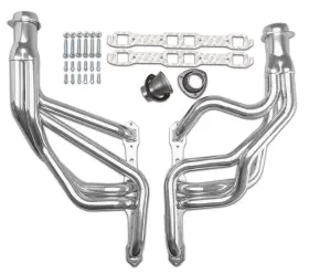 361-440 Hedman Hedders 78038 Hd Silver Long-tube Headers For 62-74 Mopar B And E-body With