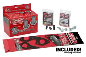 273-360 Hedman Hedders 79083 1.625 Inch Black Maxx Long Tube Headers For 72-91 Dodge