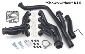 86511 Hedman Hedders Shorty Headers Silver Ceramic Coated
