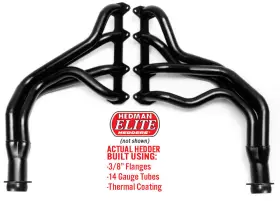 89830 Hedman Hedders Elite Headers 1 3 4 In Tube Dia