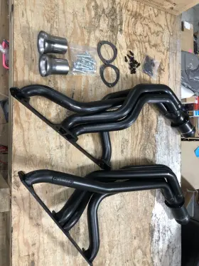 99190 Hedman Hedders Steel 1-3/4 Inch Exhaust Headers For Jeep Cj5 / Cj6 Cj7