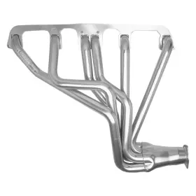 6-into-1 Hedman Hedders 99616 - Standard Duty Mild Steel Htc Polished Silver