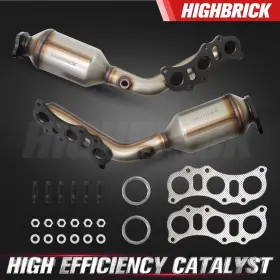 20032011 Highbrick Catalytic Converter For Toyota 4runner Tacoma Fj Cruiser 2003-2011 4.0l V6 Epa