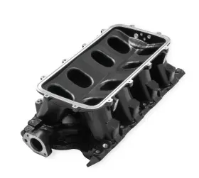 300-243bk Holley Hi-ram Carbureted Manifold Base - Black