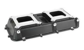 300-207bk Holley Efi Hi-ram Intake Plenum Top Only 2 X 4150- Semi-gloss Black