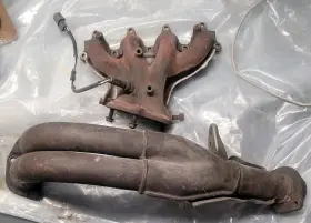 18100p08000 Honda 92-95 Civic Del Sol Si Eg6 Oem Used D16z6 Exhaust Manifold Header D Series