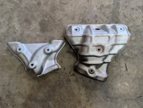 18120-p30-j01 Honda Acura B Series B16 B18 Exhaust Heat Shield Cover Front And Back Rare