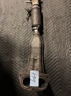 18210-s30-971 Honda 97-01 Prelude H22a4 Lower Exhaust Manifold Down Pipe Oem Engine Motor H22