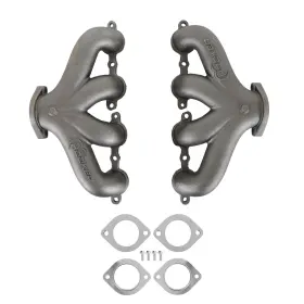 8504hkr Hooker Blackheart Ls Swap Exhaust Manifolds - Center Dump Natural Cast