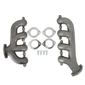 8506hkr Hooker Blackheart Ls Swap Exhaust Manifolds - Rear Dump Sbc Exit