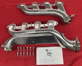 8540hkr Hooker Headers Blackheart Lt Turbo Exhaust Manifolds 3 Inch Outlet 2.5 Crosso