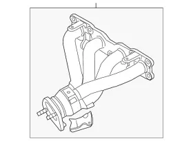 28511-2g710 Hyundai Genuine Exhaust Manifold