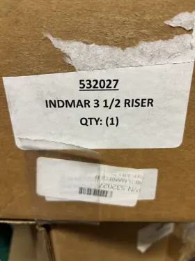 532027 Indmar Riser For Center Exhaust Manifolds Pn