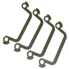 Inl10105 Inline Tube Exhaust Manifold Bolt Locks V8 Silver 1968-71 Cutlass 442 1979 Firebird 403 4pc