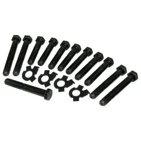 Inl10855 Inline Tube Exhaust Manifold Bolt And Locks Kit Standard 1964-67 Pontiac Lemans