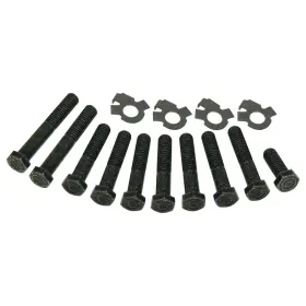 Inl11815 Inline Tube Exhaust Manifold Bolt And Lock Kit Ram Air Ii Ho 1967-68 Pontiac Gto Firebird