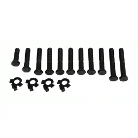 Inl13483 Inline Tube Exhaust Manifold Bolts And Locks Ram Air Ho 1964-79 Pontiac Firebird Gto 15pc