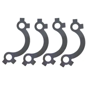 Inl15041 Inline Tube Exhaust Manifold French Locks For Bolts Stainless 327cid 1964-65 Chevrolet 4pc