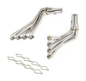O6098fbm Ispeedytech Ls Swap Long Tube Headers C10 For 60-98 Chevy Gmc Silverado Sierra C1500