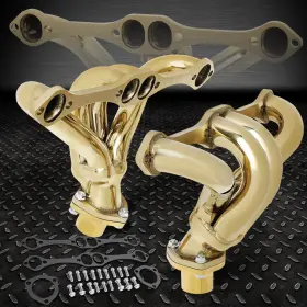 J2 Engineering Sdd-j2hdgold010 For 23-49 Street Rod Sbc Chevy Engines Straight Plug Exhaust Header Manifold