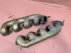 Aj81715 Jaguar S Type 00-02 4.0l Front Exhaust Manifold Pair Oem 71k Miles