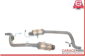 Dx23-5e214-aa Jaguar 13-15 Xf 3.0l Rwd Left And Right Side Exhaust Downpipe Set Of 2 Pc Oem