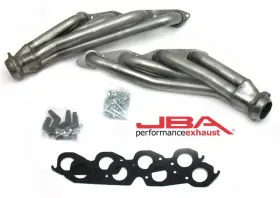 1860s Jba 1-3/4 Inch Stainless Steel Shorty Header For 2001-2003 Gm Hd Truck 8.1l