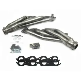 1823s Jba Performance Exhaust For 96-00 Gm Truck 7.4l Voretc With Egr And A.i.r. 1-3/4in Primary Raw 409ss