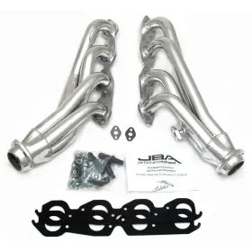 1860sjs Jba Performance Exhaust For 01-03 Gm Truck 8.1l Bbc Without Egr/a.i.r. 1-3/4in Primary Silver Ctd