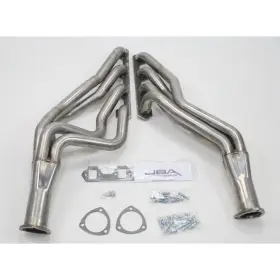 260-302 Jba Performance Exhaust 6610s For 65-73 Ford Mustang Sbf 4 Speed C4/c6/aod 1-3/4in Primary Raw
