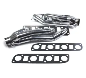 1411sjs Jba Racing Headers Shorty Stainless Steel Silver Ceramic Coated