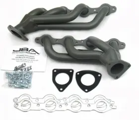 1850s-3jt Jba Racing Headers - Titanium Ceramic Coated Stainless Steel Shorty 1-5/8