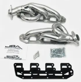 1961s-1js Jba Racing Headers 1-5/8 Inch Shorty Stainless Silver Ceramic - Dodge Ram 5.7l