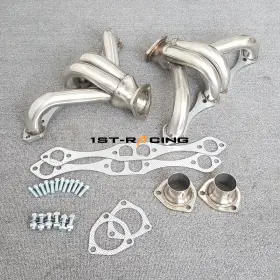 Jdmpartshop Al-hd-sb283us Exhaust Shorty Headers For Chevrolet V8 Small Block 265 283 305 307 327 350 383