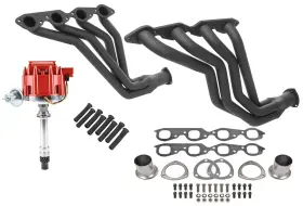 396-454 Jegs 30059k1 Long Tube Headers And Ignition Kit 1968-1991 Big Block Chevy