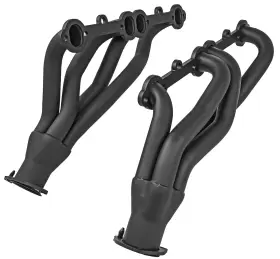 283-400 Jegs 30062 Painted Black Shorty Headers Chevy 1967-1981 Camaro 1968-1979