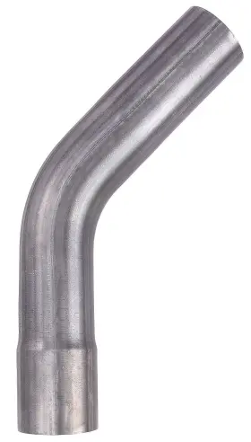 319152 Jegs Exhaust Elbow 2.50 Inch Inner Diameter 45-degree Bend Angle 4 Rad