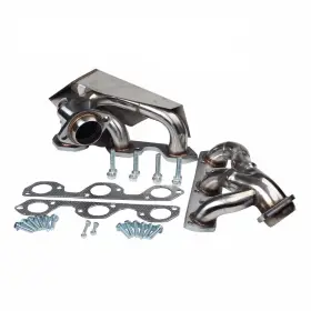 Eh28051 Jonjea Exhaust Stainless Manifold Header&gaskets For Jeep Wrangler Jk 2007-2011 3.8 V6